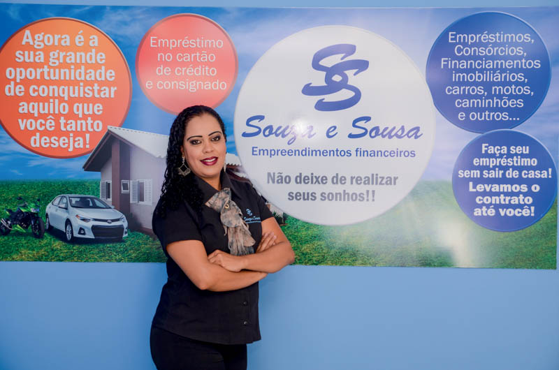 Sara hoje comanda a Souza e Souza Empreendimentos Financeiros